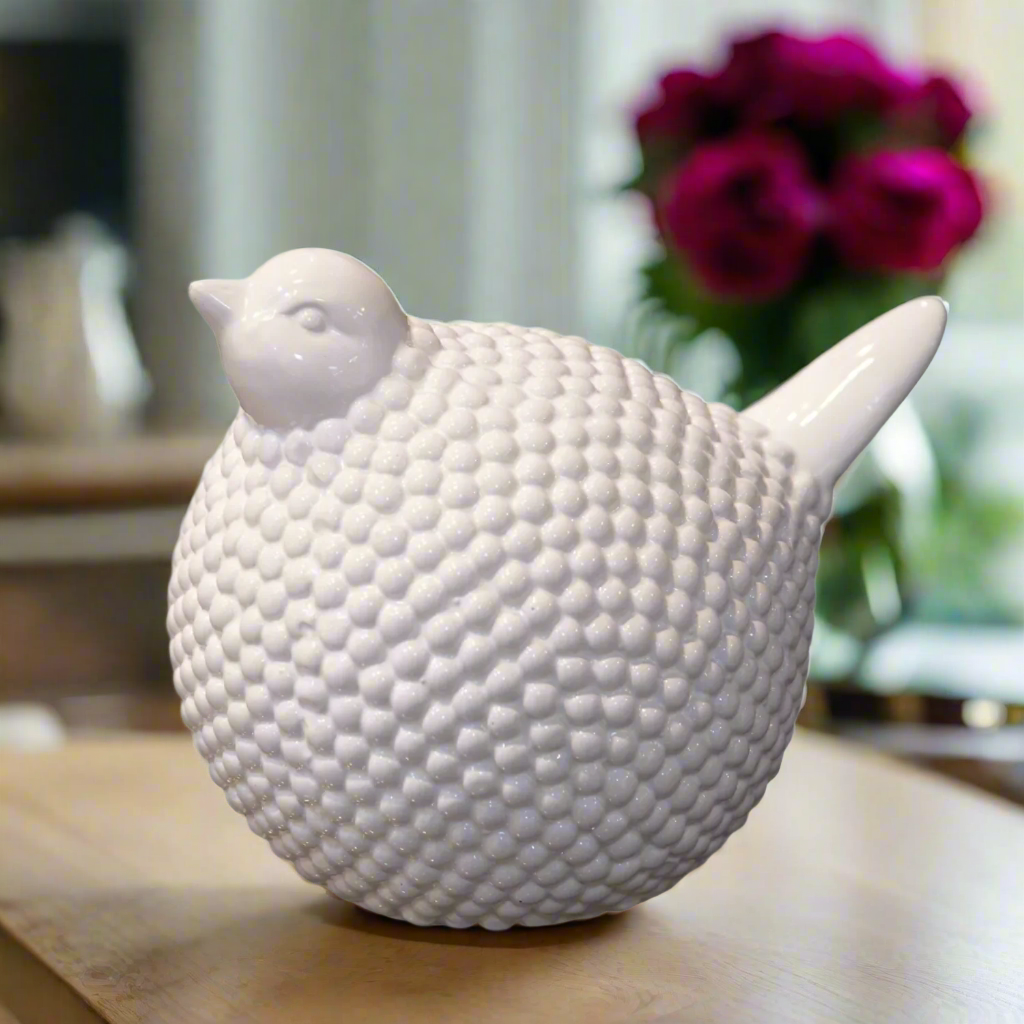 Glenten Blubbery Dimpled Bird Figurine