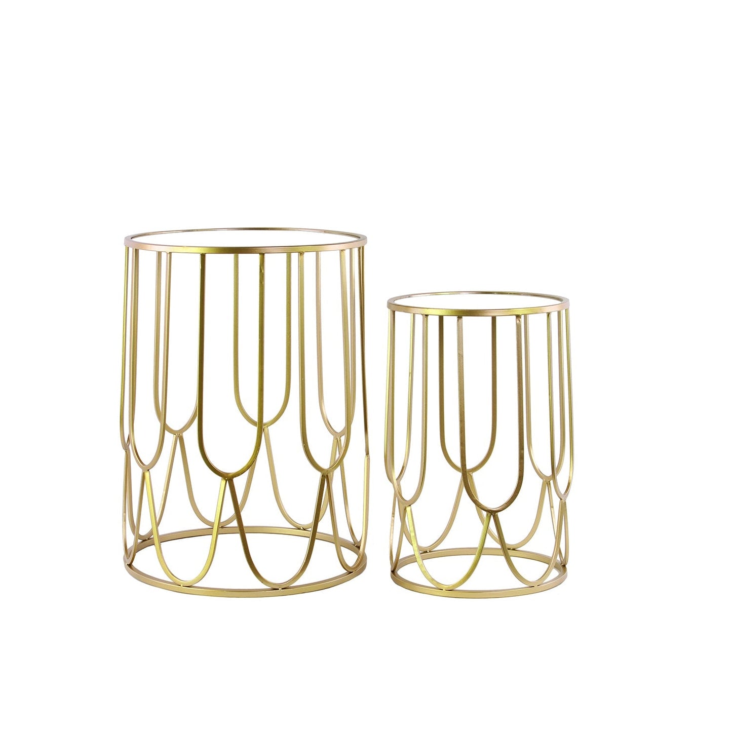 Serina Metal Nesting Accent Tables