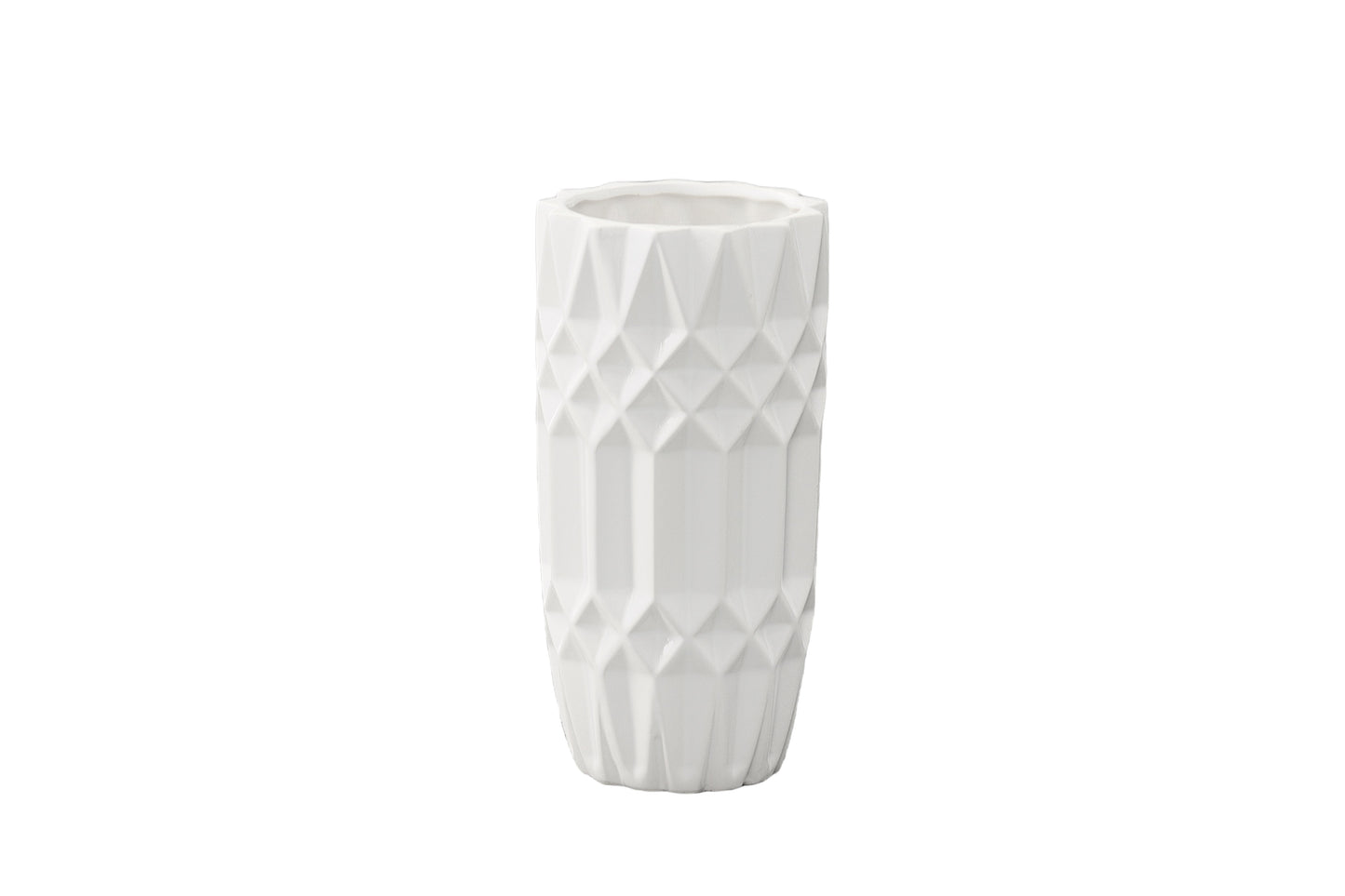 Ceramic Round Vase Gloss Finish