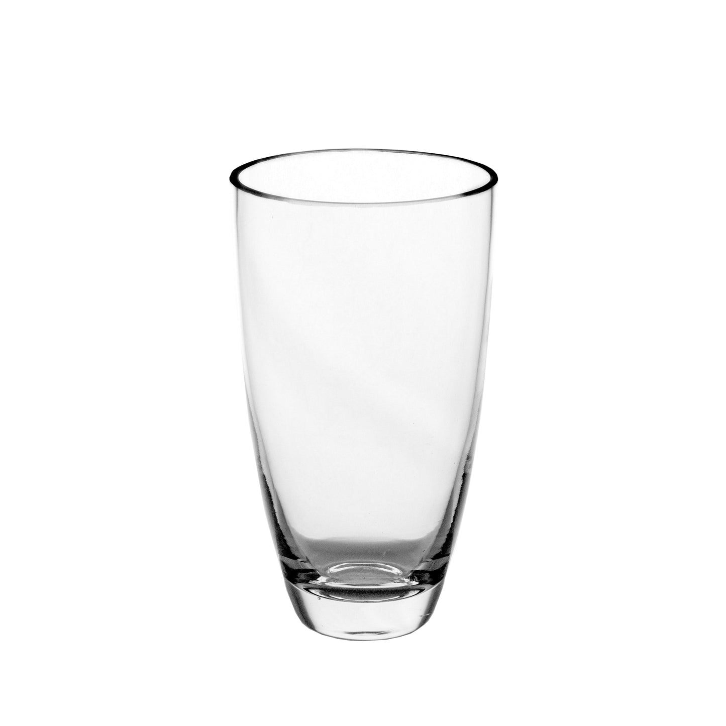 Glass Vase Cone Cup Shape Clear Large-Urban Trends Collection-Clear-Large-Urban Trends Collection