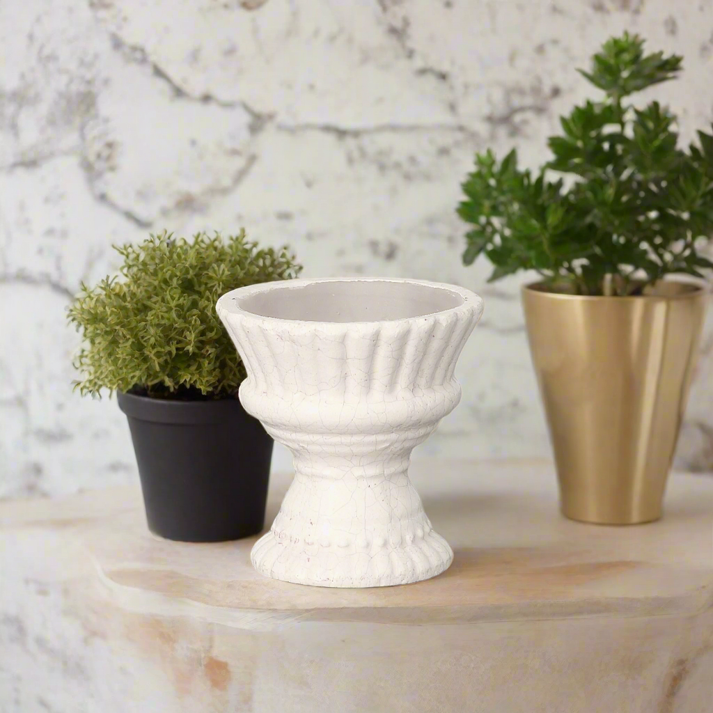 Norah Terracotta Gloss Planter