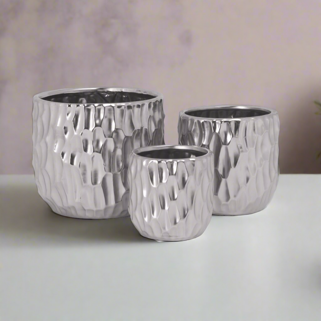 Vyne Ceramic Pot Set (Set of 3)