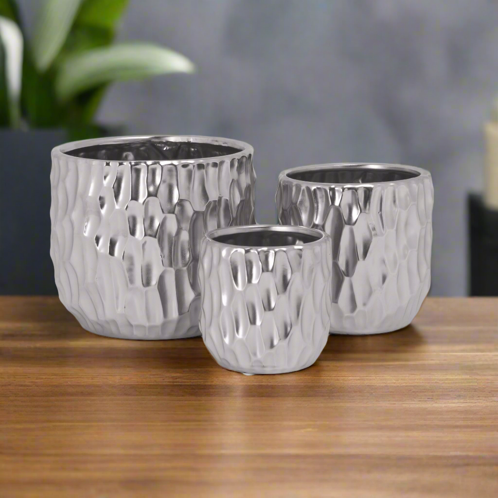 Vyne Ceramic Pot Set (Set of 3)