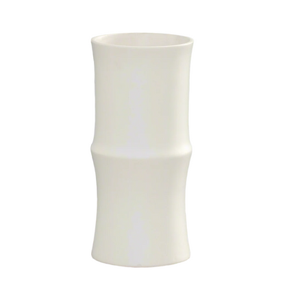 Virelia Ceramic Bamboo-Inspired Vase