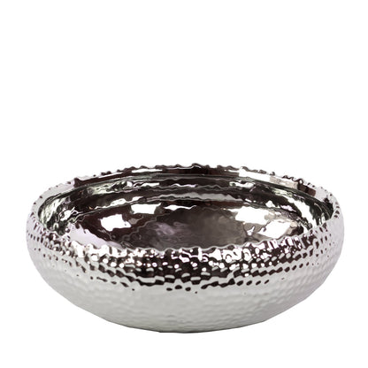 Veylin Dimpled Ceramic Round Pot