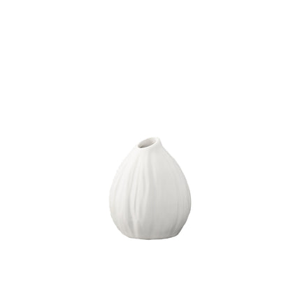 Dolly Textured Ceramic Bellied Vase