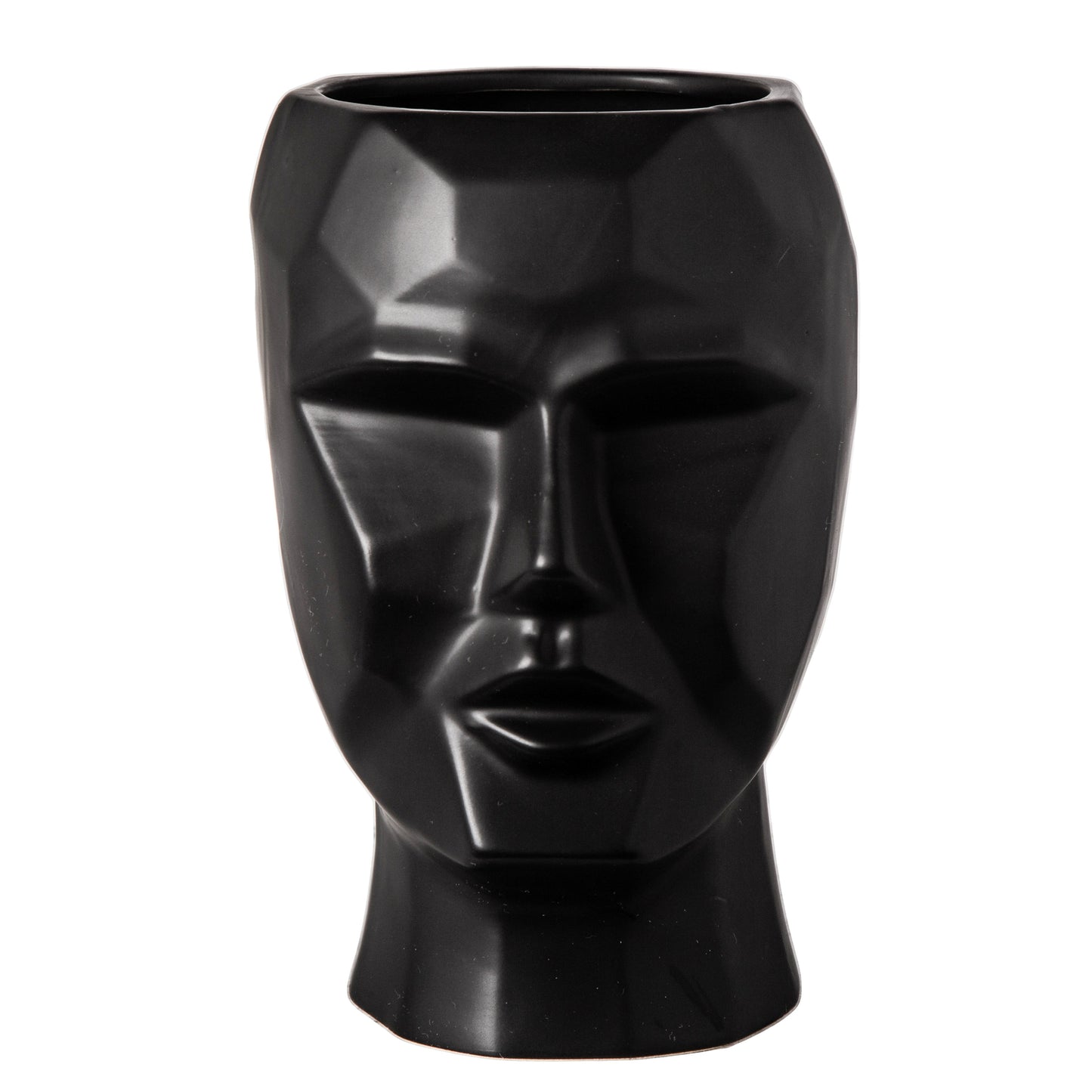 Mavrik Pixelated Head Ceramic Pot