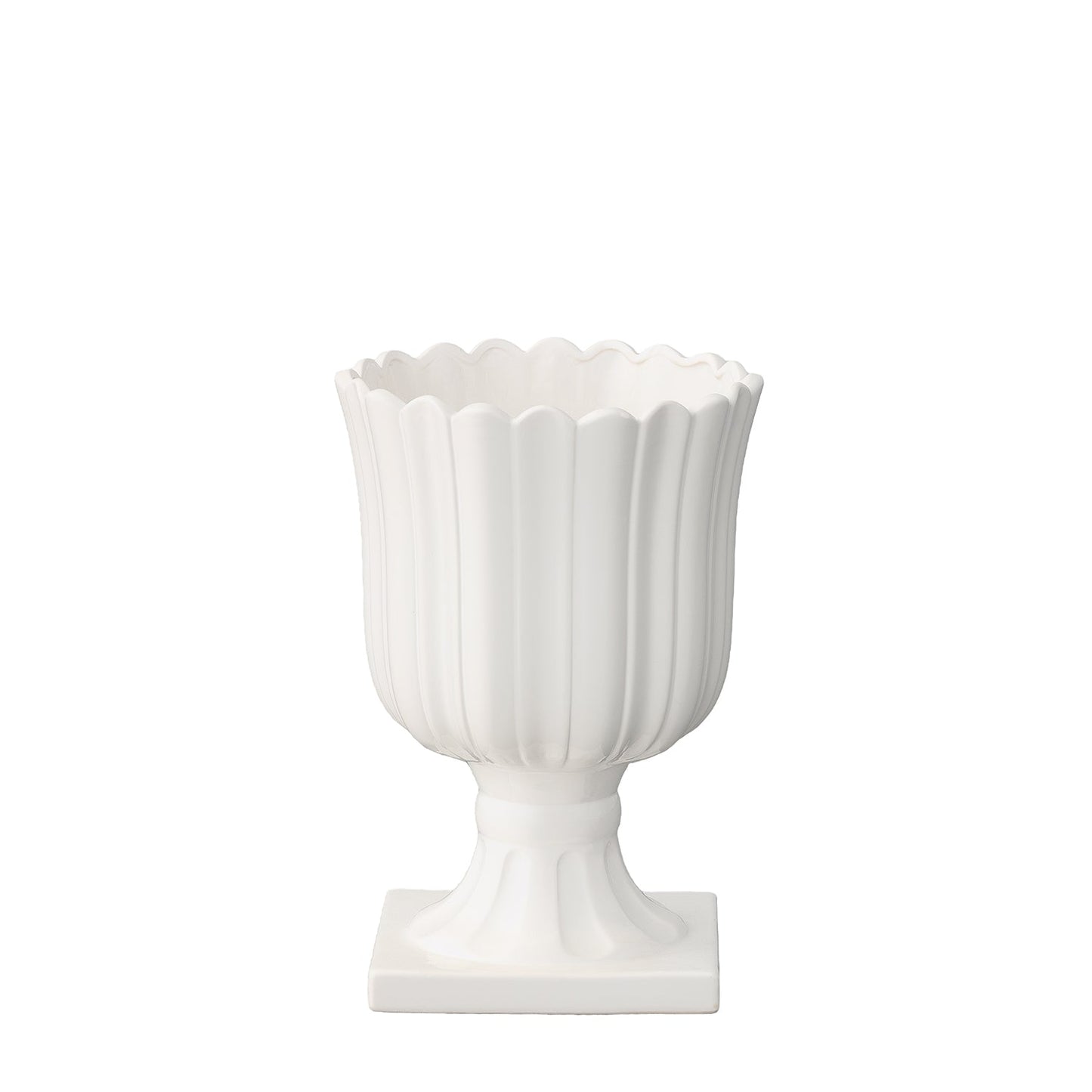 Clarisse Ceramic Tulip Urn Planter