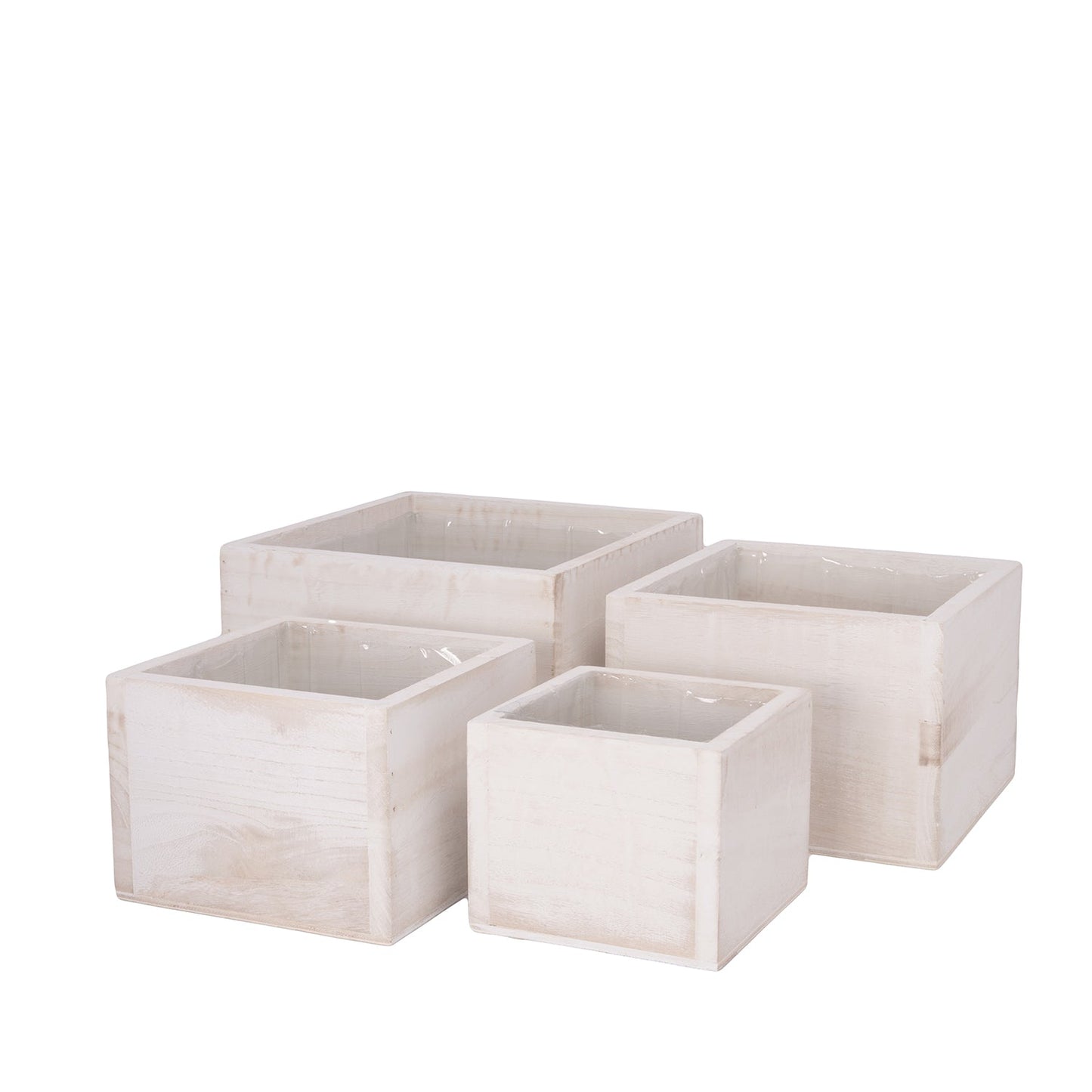 Oryden Wooden Planter Set (Set of 4)