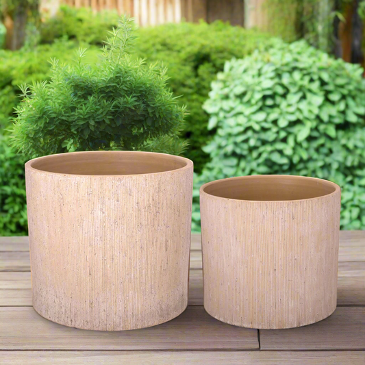 Zerra Terracotta Planter Set (Set of 2)