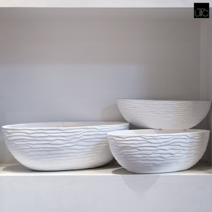 Gladys Boat Shape Planter Set (Set of 3)