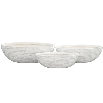 Gladys Boat Shape Planter Set (Set of 3)