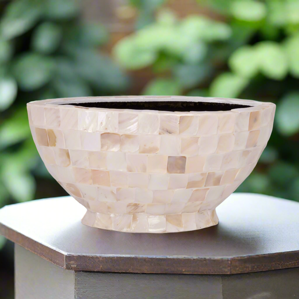 Marilune Boat Design Shell Planter
