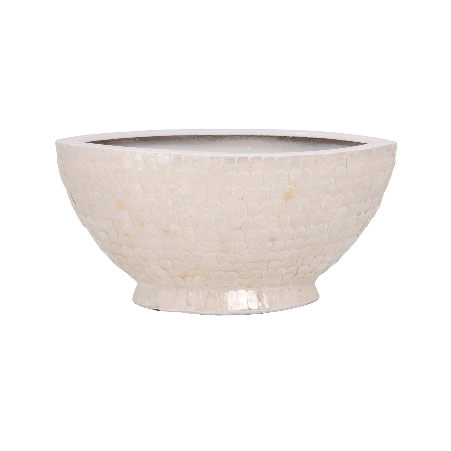 Kaelenn Ceramic Shell Boat Planter