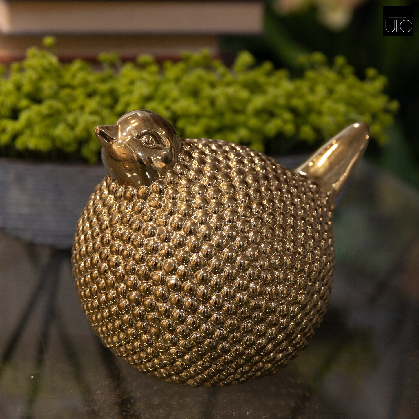 Glenten Blubbery Dimpled Bird Figurine