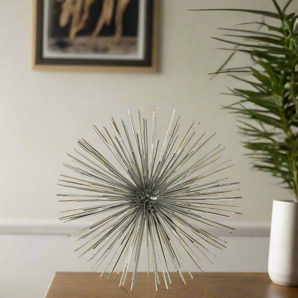 Zeyra Metal Sea Urchin Decor
