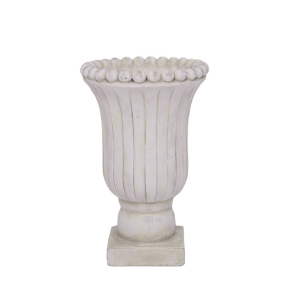Lenora Cement Urn Planter