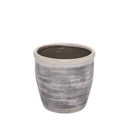 Tansy Ceramic Decor Round Planter