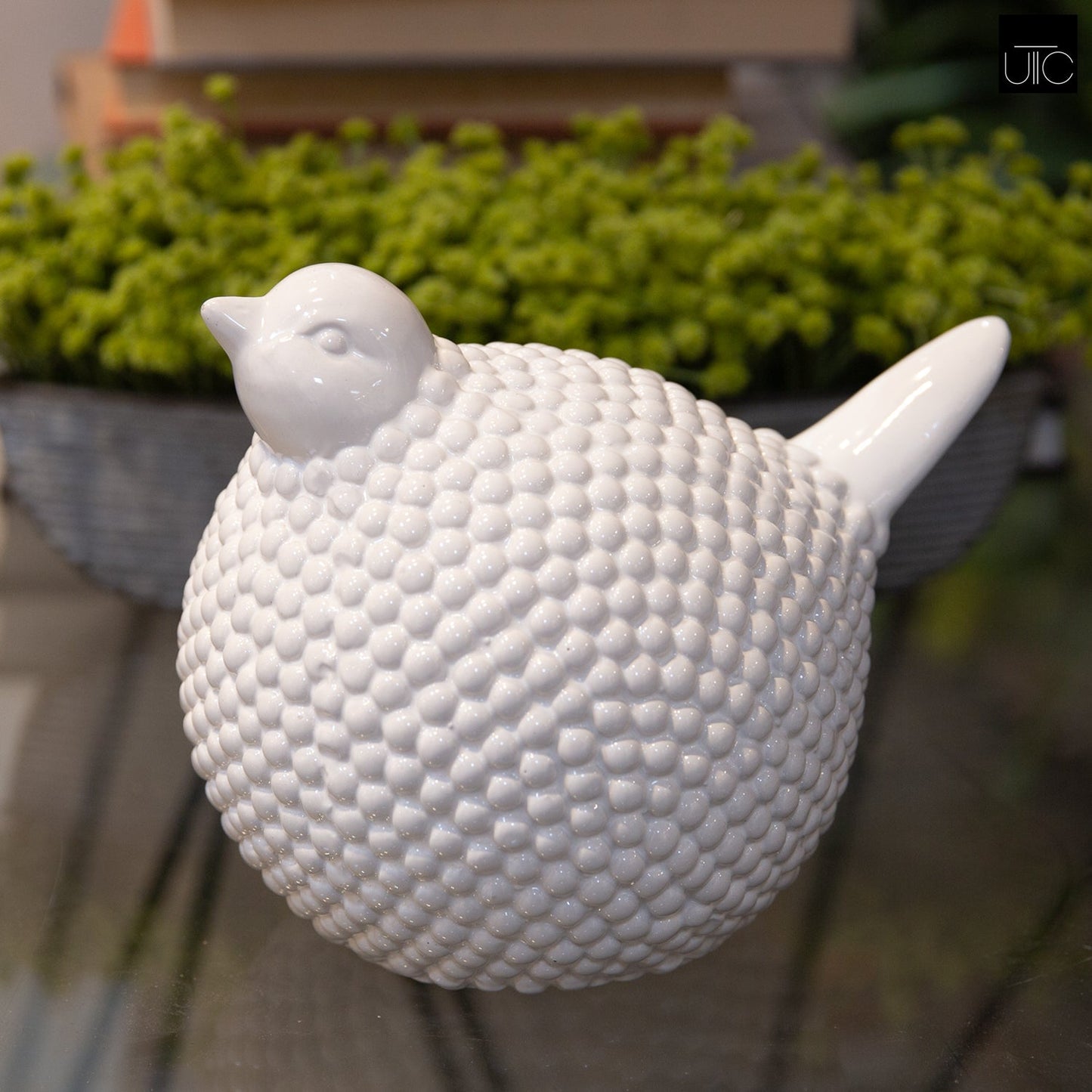 Glenten Blubbery Dimpled Bird Figurine