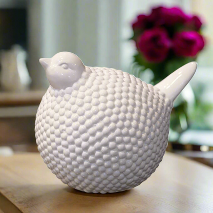 Glenten Blubbery Dimpled Bird Figurine