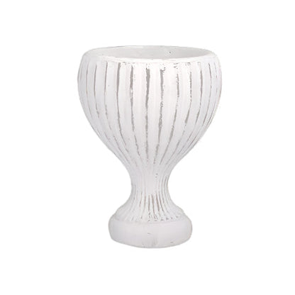 Riven Roman Cement Urn