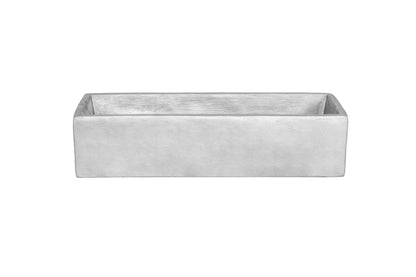 Vienne Rectangular Cement Pot