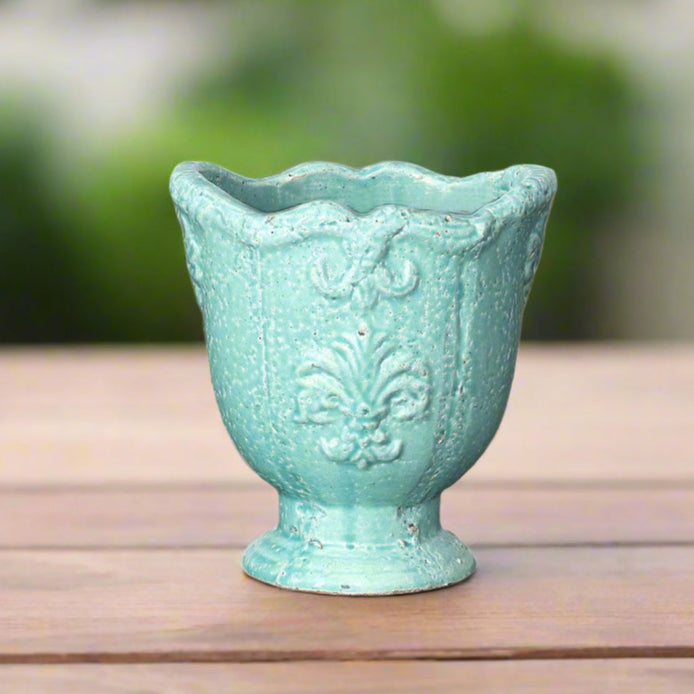 Auresta Glossy Terracotta Planter