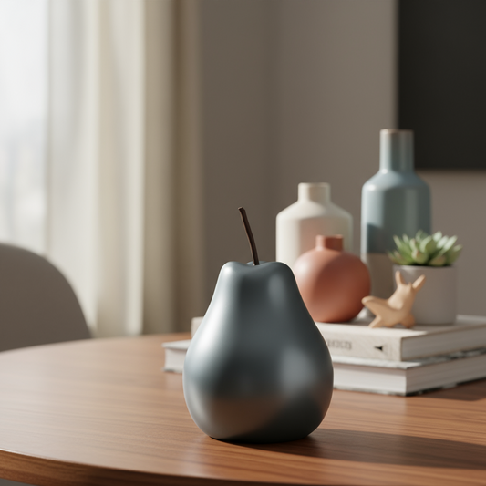 Zarliah Ceramic Pear Figurine