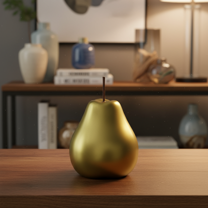 Zarliah Ceramic Pear Figurine