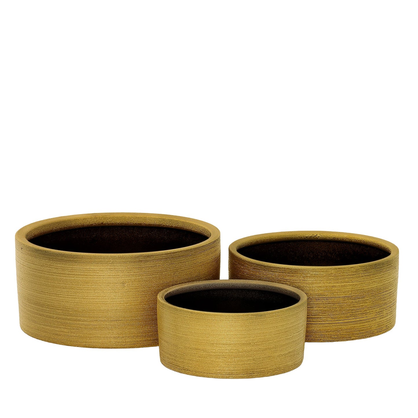 Serena Ceramic Round Pot (Set of 3)