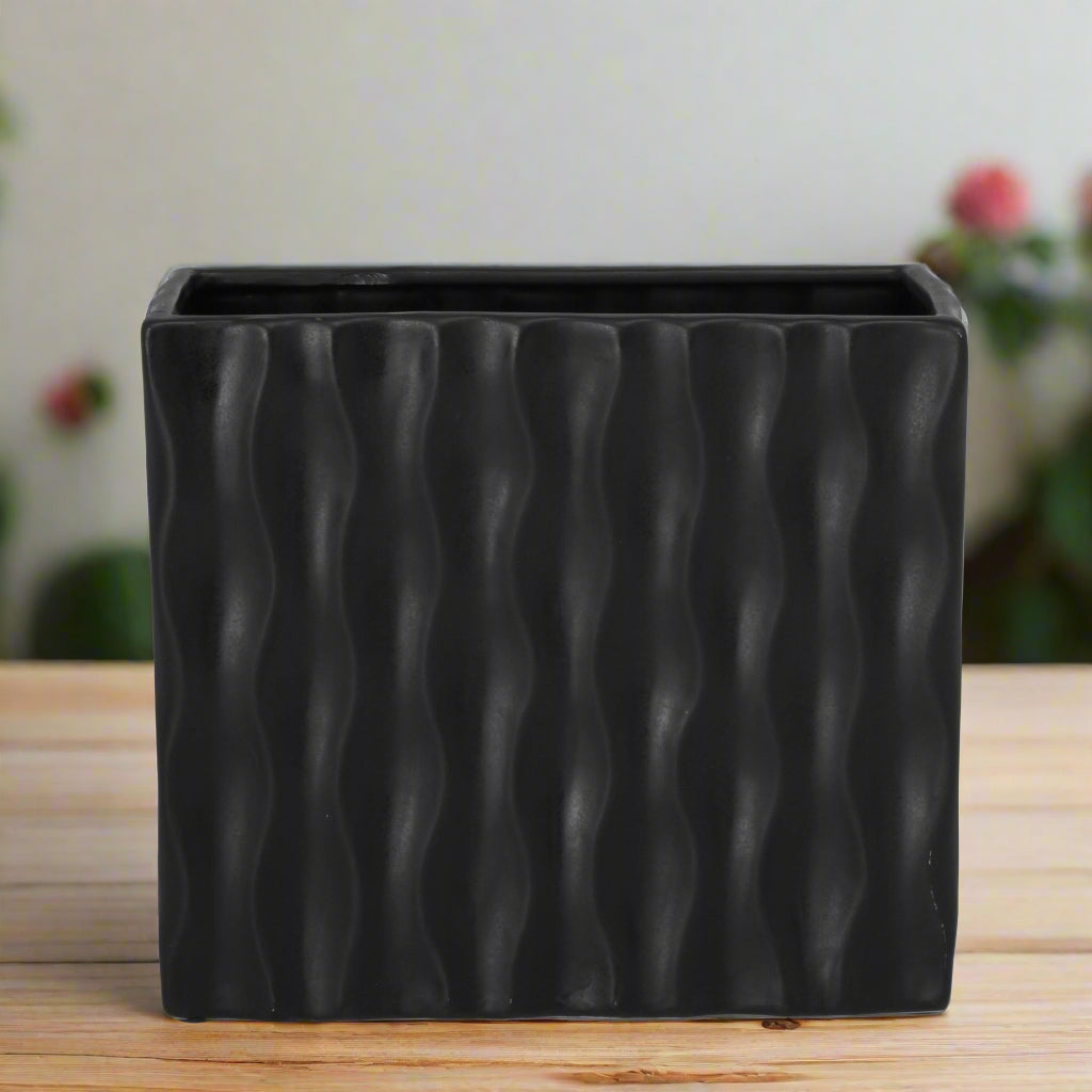 Wynn Geometric Ceramic Vase