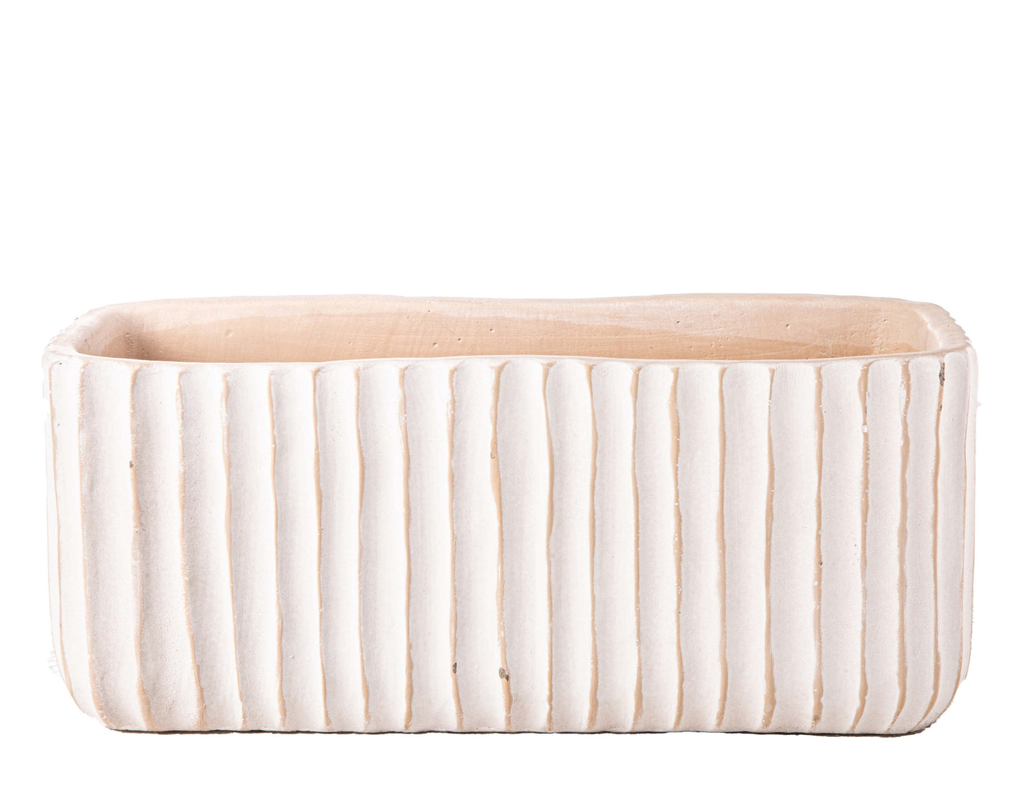 Callan Rectangular Column Design Cement Planter