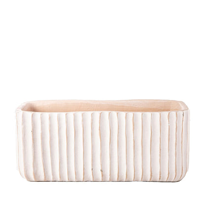 Callan Rectangular Column Design Cement Planter