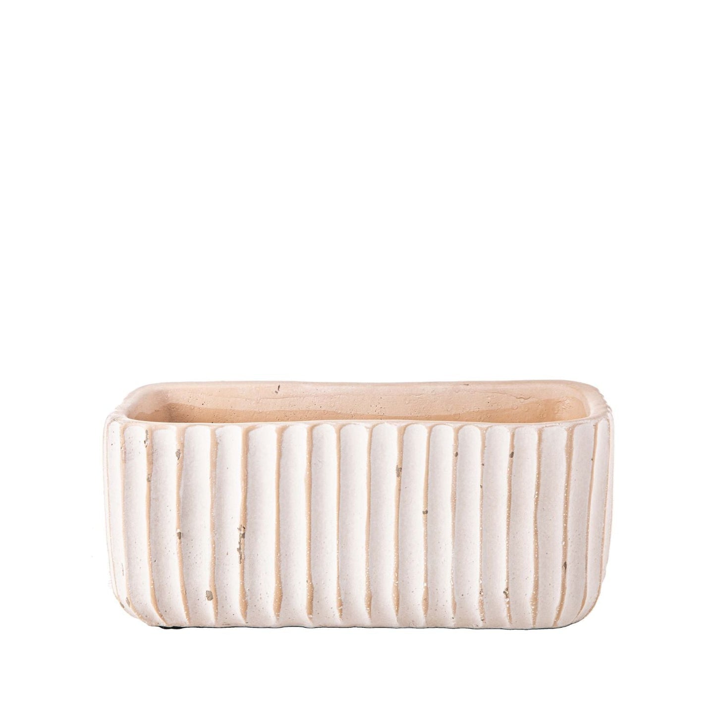 Callan Rectangular Column Design Cement Planter