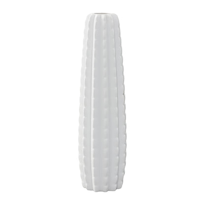 Astrid Ceramic Tall Bellied Cylinder Vase