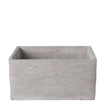 Glenda Cement Square Pot