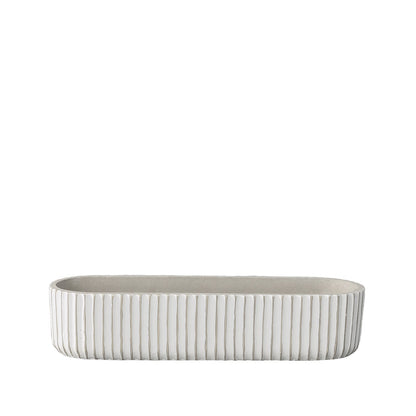 Lucia Cement Rectangular Pot