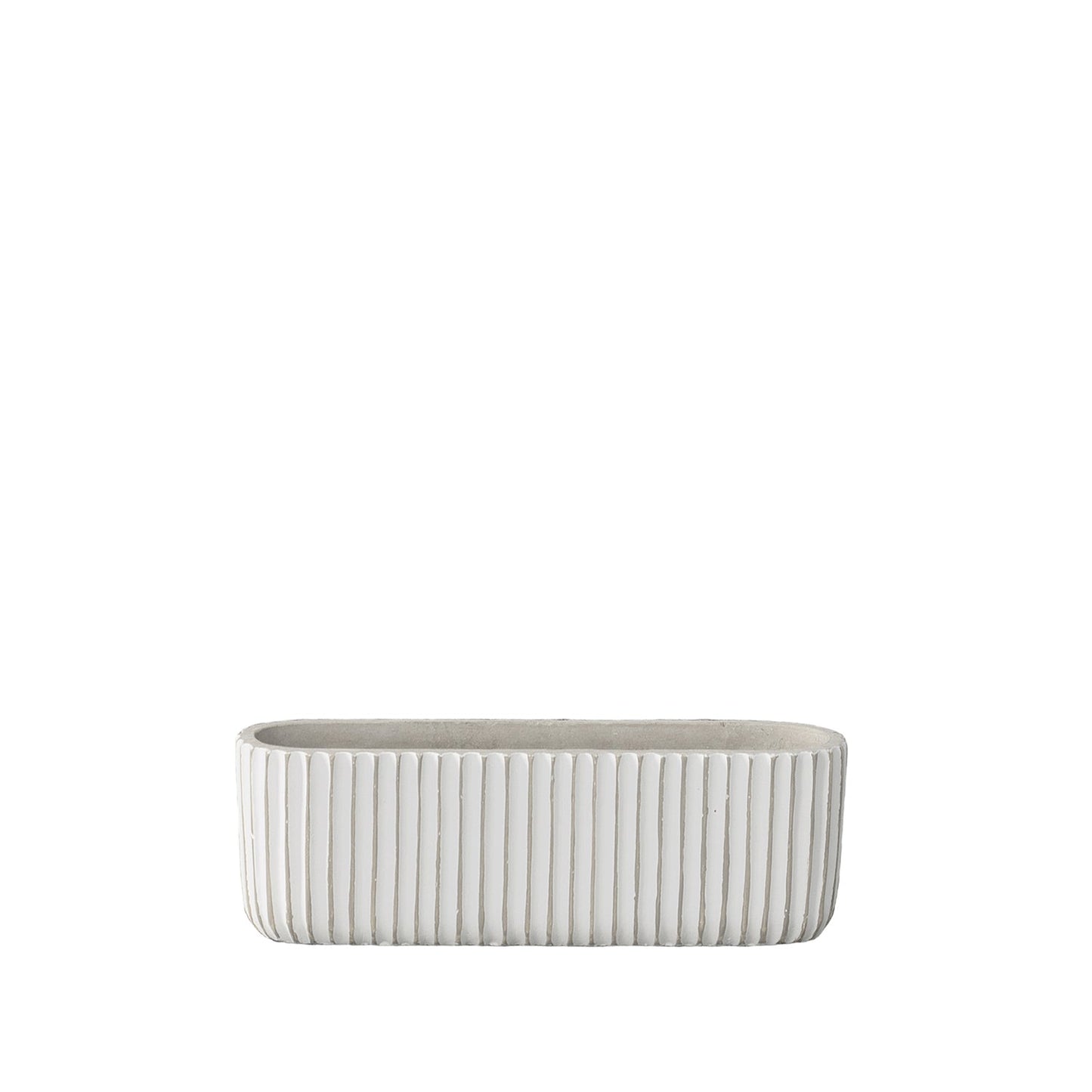 Lucia Cement Rectangular Pot