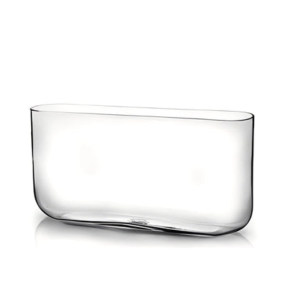 Orina Oval Clear Glass Vase