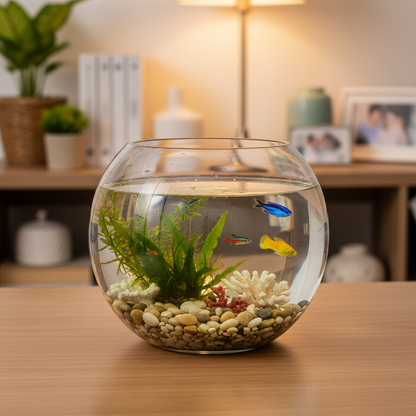 Sora Clear Glass Fish Bowl