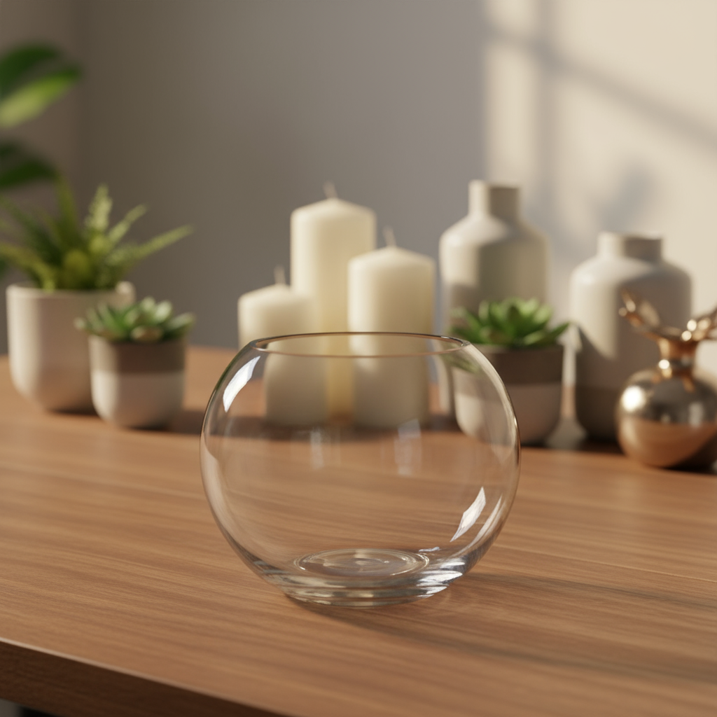 Sora Clear Glass Fish Bowl