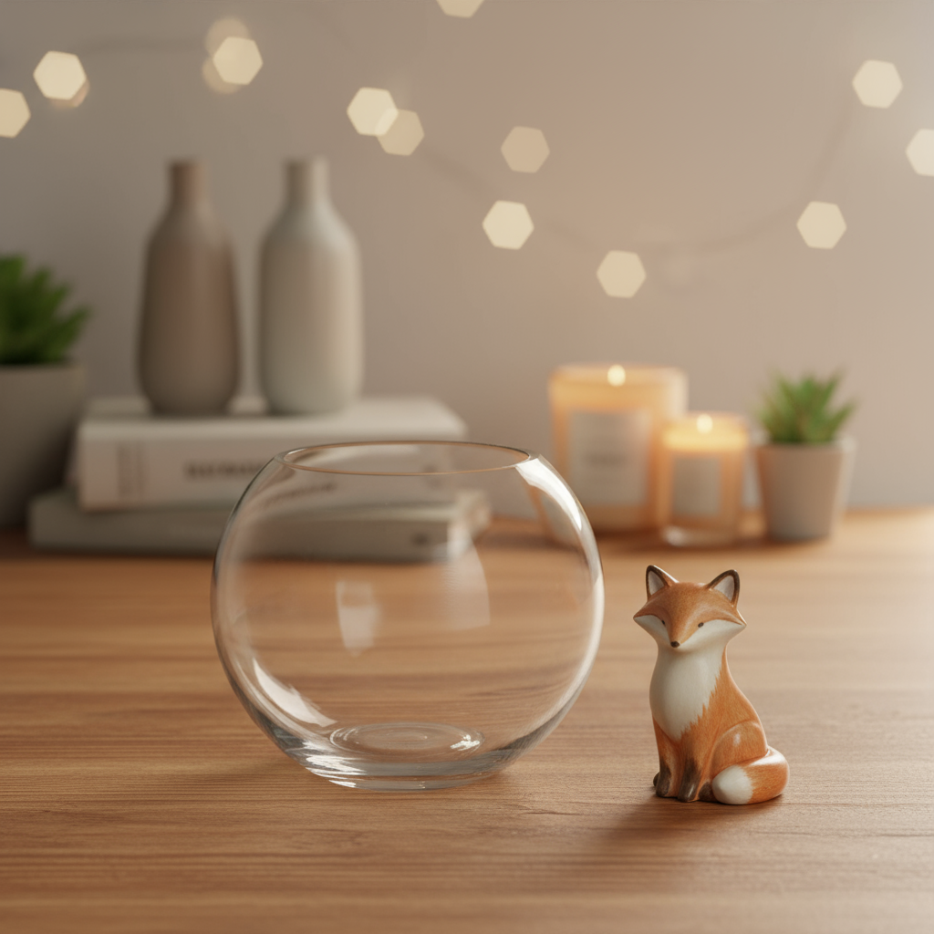 Sora Clear Glass Fish Bowl