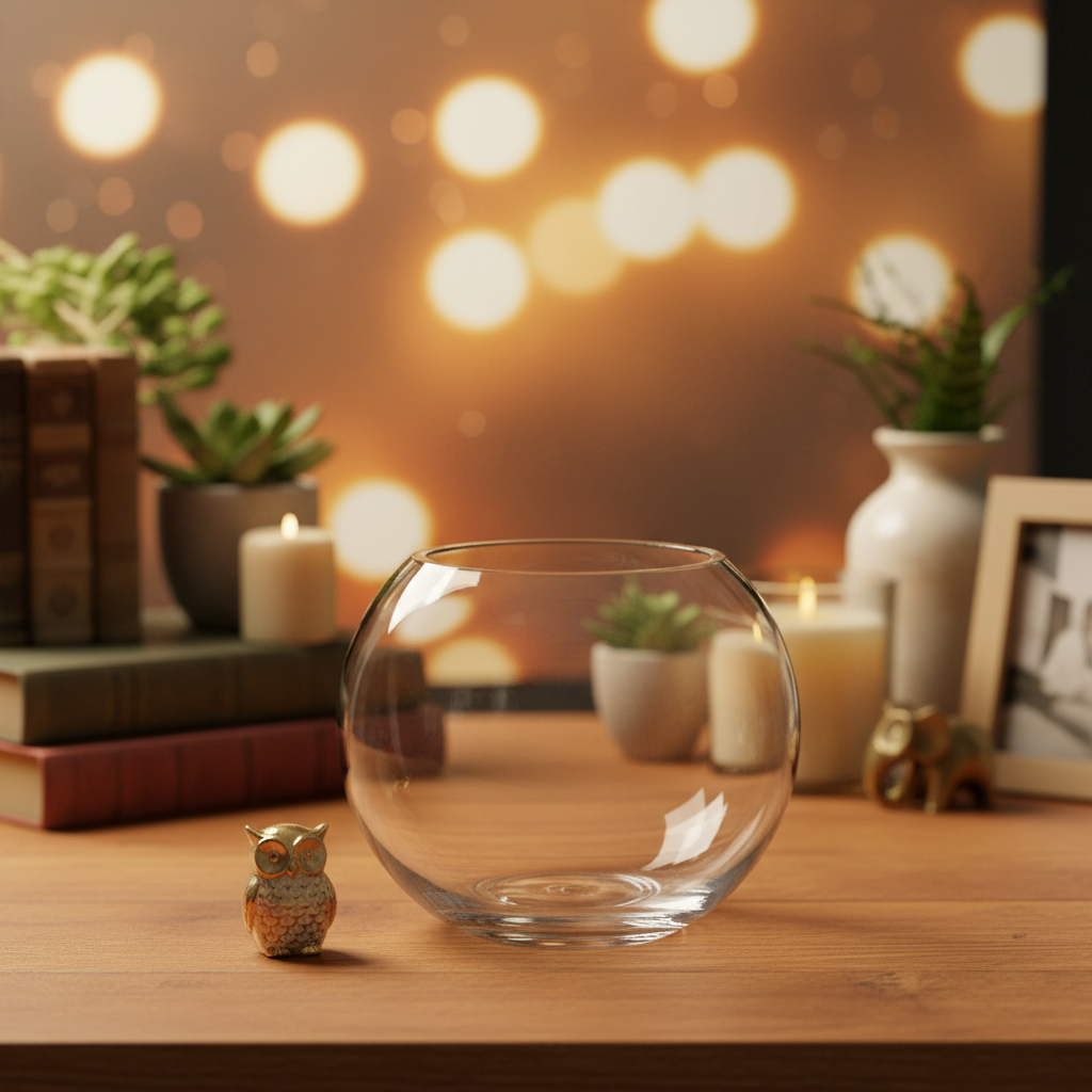 Sora Clear Glass Fish Bowl