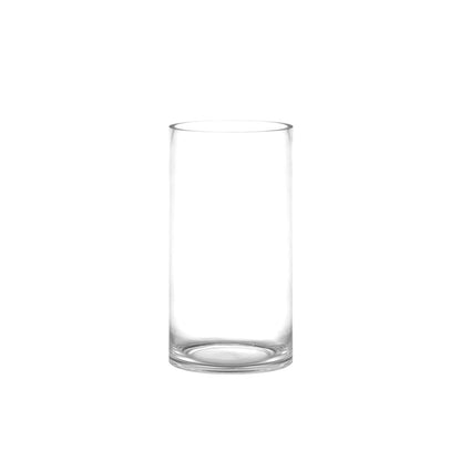 Jace Clear Glass Cylinder Vase