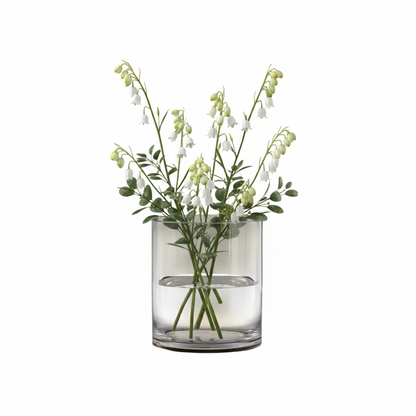 Jace Clear Glass Cylinder Vase