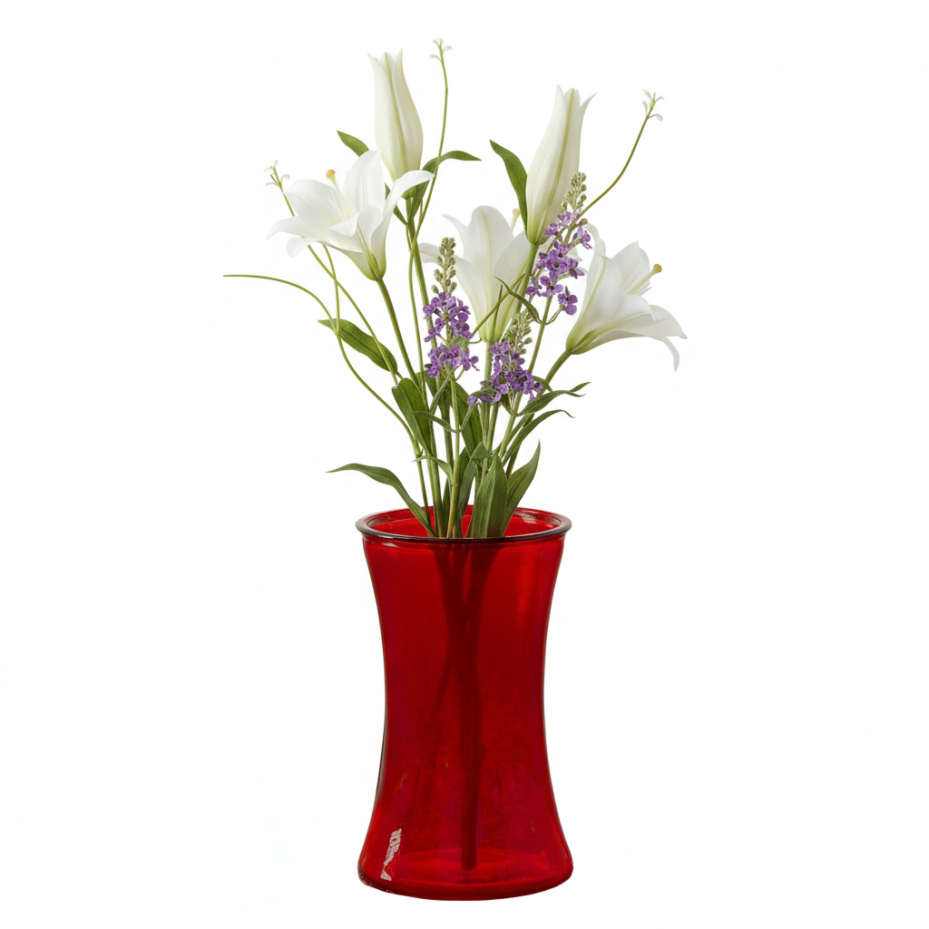 Lyra Elegant Glass Vase