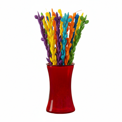 Lyra Elegant Glass Vase