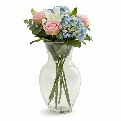 Pavia Ginger Glass Vase