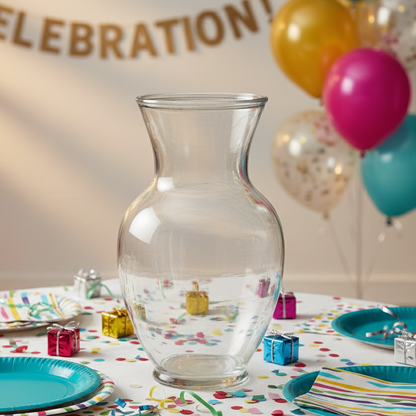 Pavia Ginger Glass Vase