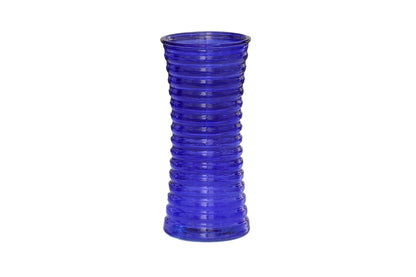 Kendra Gathering Glass Vase-Urban Trends Collection-Blue-Urban Trends Collection